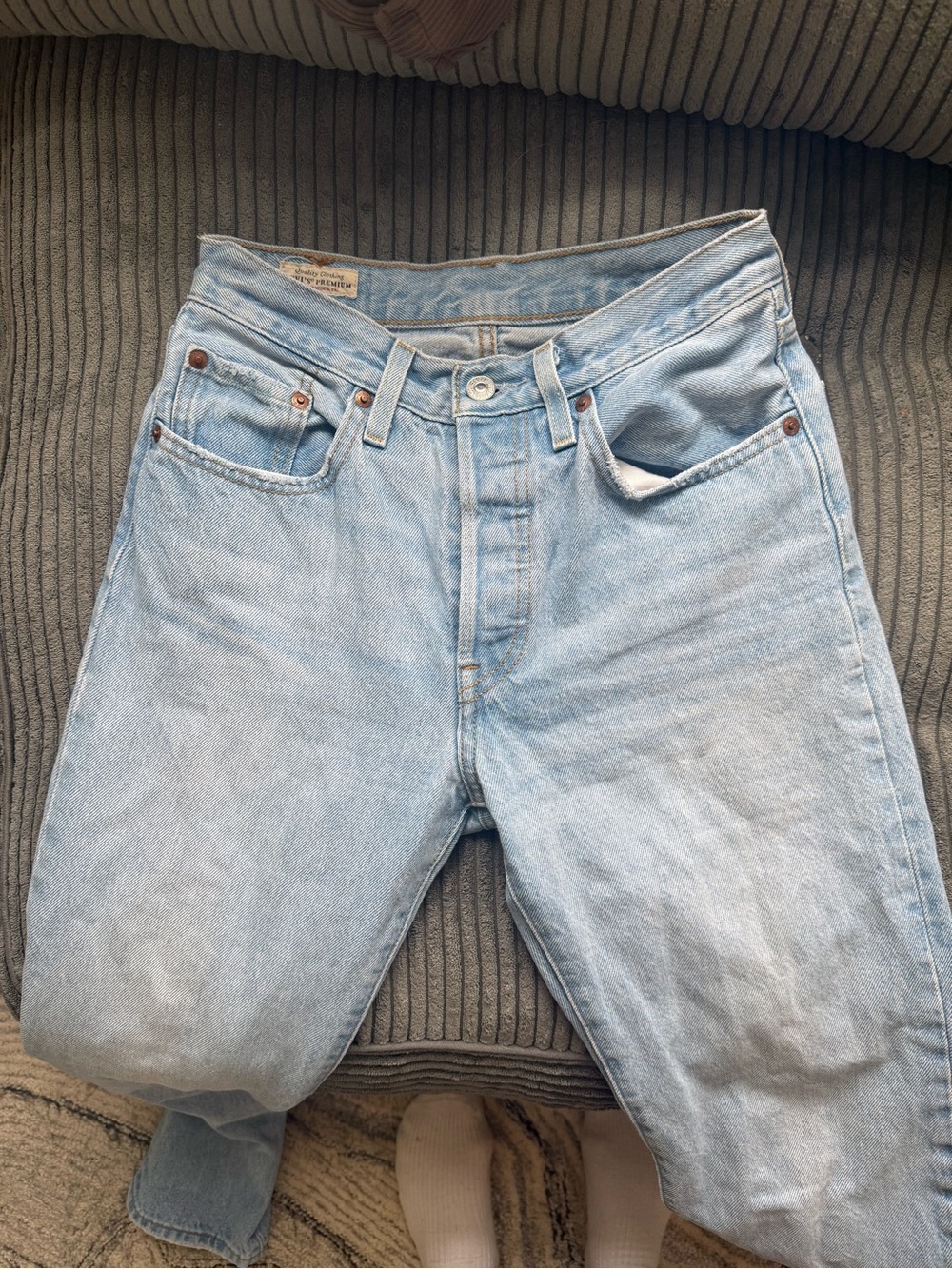 Levi's Light Blue Women's Straight Jeans